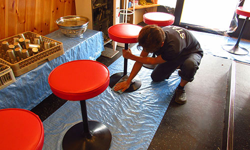 店舗備品洗浄サービス